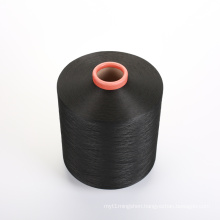 semi dull DTY 150D/48F DDB HIM 100 polyester black yarn